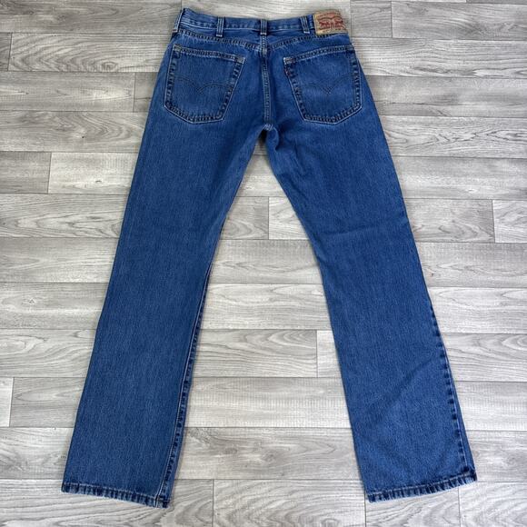 Levi's 517 100% Cotton Bootcut Denim Jeans Medium Wash sz 32 x 34 - Picture 5 of 7